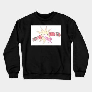 Cat's Christmas Cracker Crewneck Sweatshirt